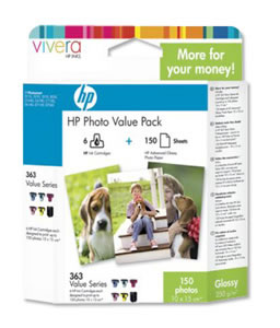 Hewlett Packard [HP] No. 363 Photo Value Pack 6x